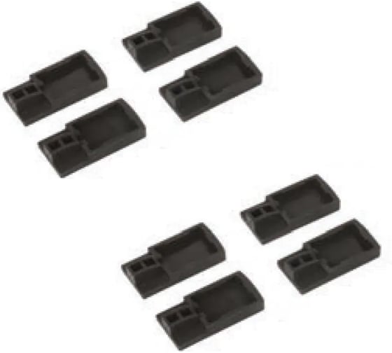 Защитные накладки для быстрозажимных струбцин Pony Jorgensen E-Z HOLD Torque Expandable Clamp (Серия 335XX)  (4шт) 7468