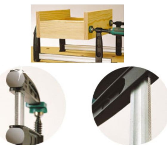 Винтовая струбцина Wolfcraft SZ 80-150 3610000, 150 мм