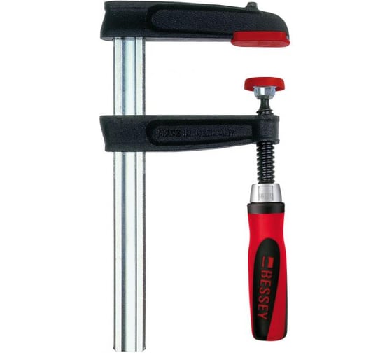 Струбцина BESSEY чугунная 200/100, 5.5 кН, 2К ручка BE-TPN20BE-2K 1