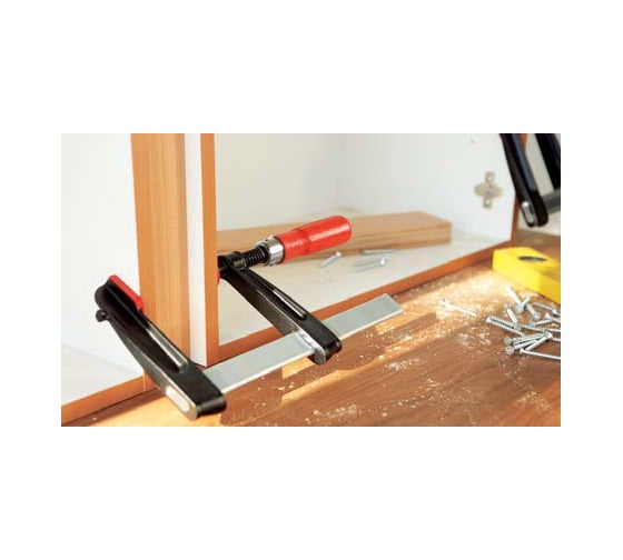 Струбцина BESSEY чугунная 200/100, 5.5 кН, 2К ручка BE-TPN20BE-2K