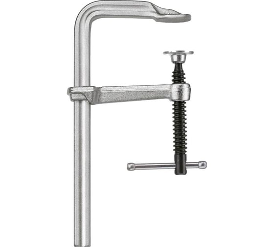 Струбцина BESSEY цельнометаллическая 160/80, 6 кН, Т-ручка BE-GZ16K