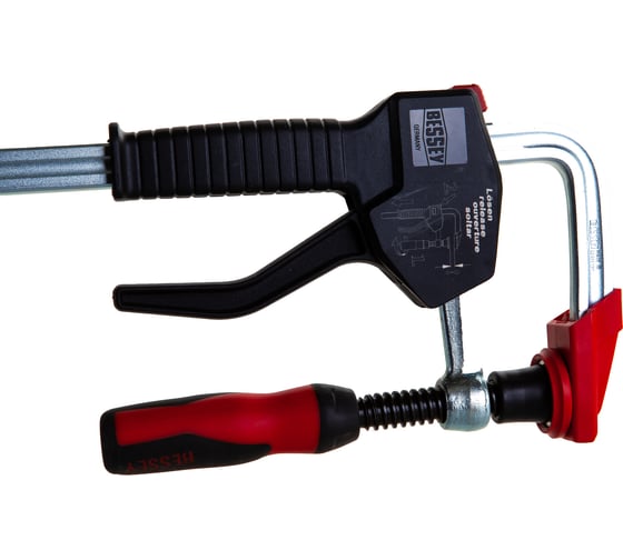 Струбцина BESSEY для работы одной рукой 300/100, усилие 3.5 кН BE-EHZ30-2K