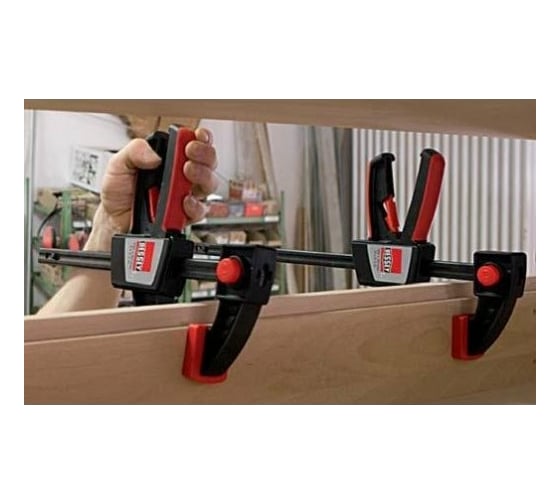 Струбцина BESSEY пистолетного типа, 0.2 кН, 150 мм x 80 мм, распор 170 - 360 мм BE-EZS15-8