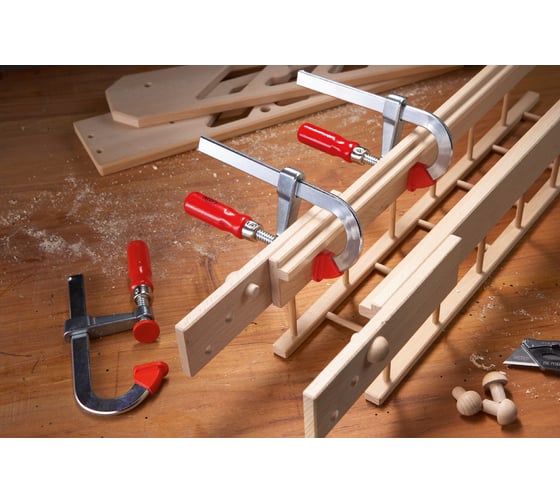 Струбцина BESSEY U-образная лёгкая 200/50, 1.5 кН BE-LMU20-5