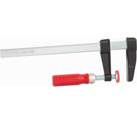 Короткая F-образная струбцина IZELTAS 200 мм 7310302005