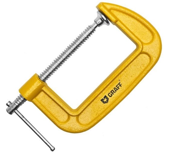 Струбцина G-образная GRAFF 100 мм PYG014 2406006