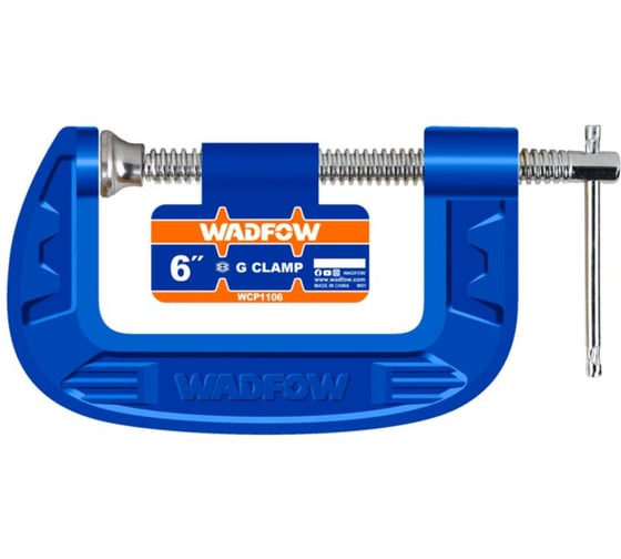 Струбцина WADFOW G-образная 150 мм 4/16 WCP1106