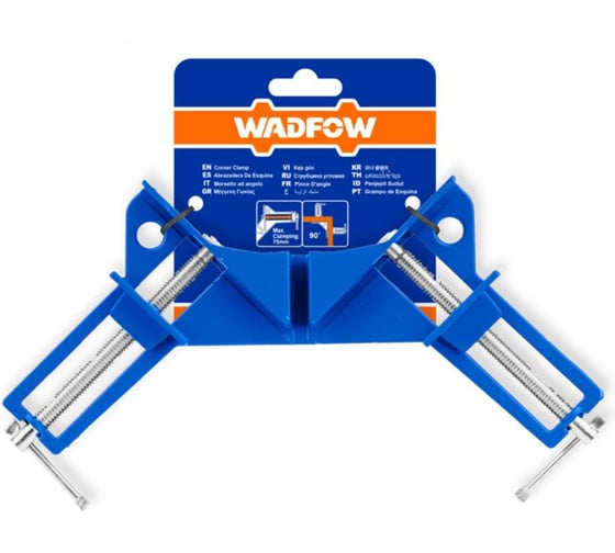 Струбцина WADFOW угловая 75 мм 12/120 WACC453