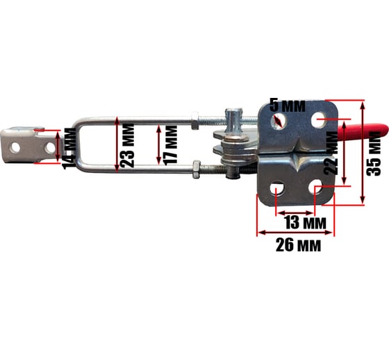 Прижим Uniq tool механический Goodhand CS-40324