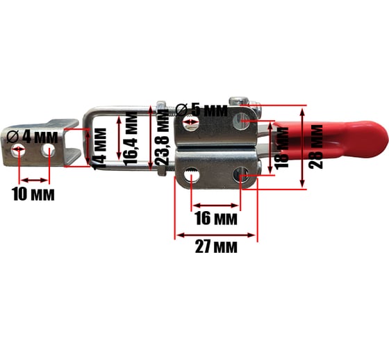 Прижим Uniq tool механический Goodhand CS-40323