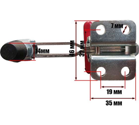 Прижим Uniq tool механический Goodhand CS-12131