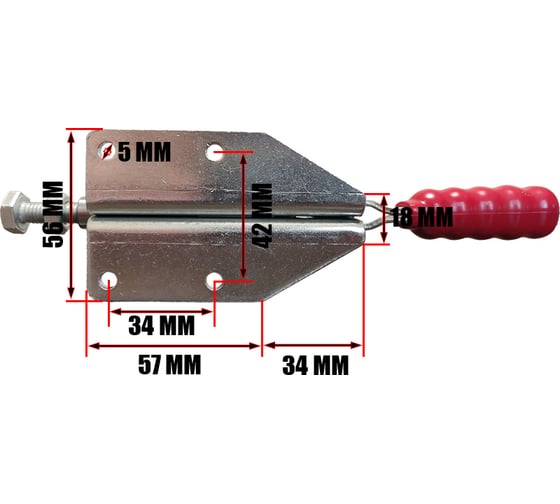 Прижим Uniq tool механический Goodhand CS-36092M