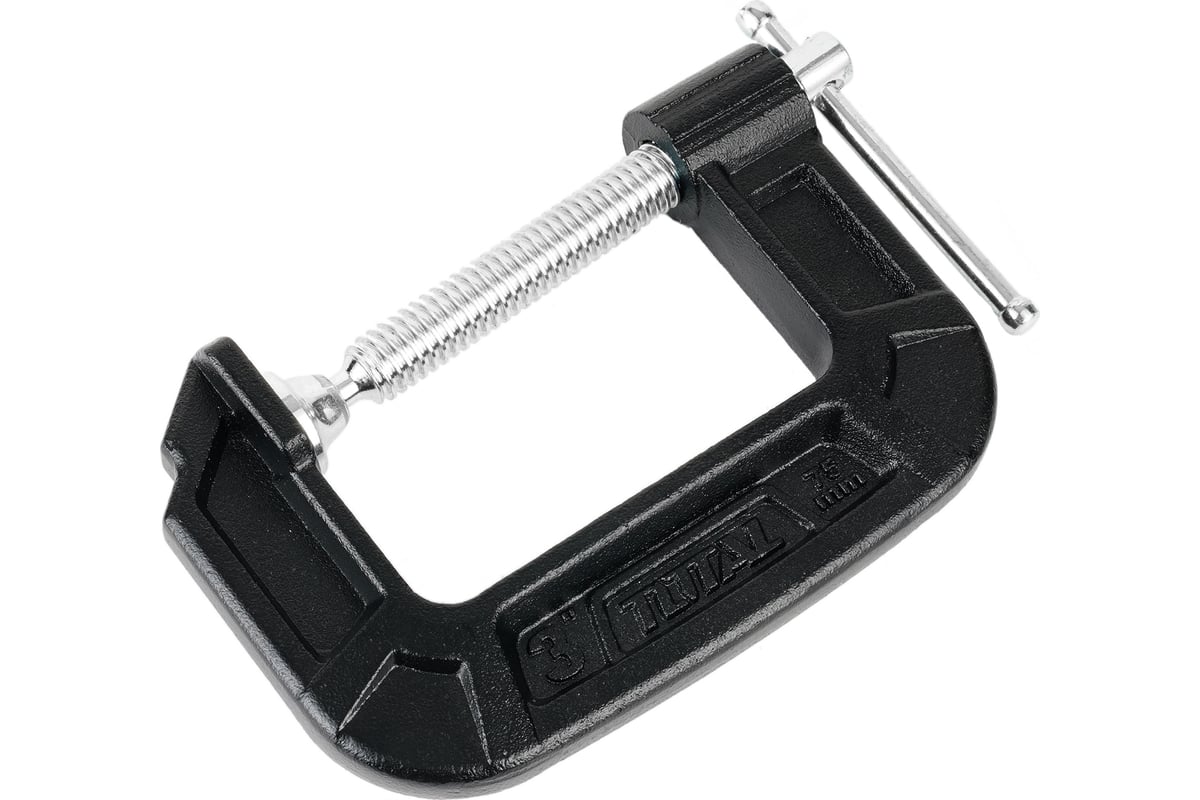 Струбцина TOTAL G-типа THT13136 - выгодная цена, отзывы, характеристики ...