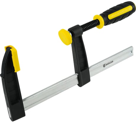 F-образная струбцина Berger BG 80*250мм, зажим до 270кг BG1935