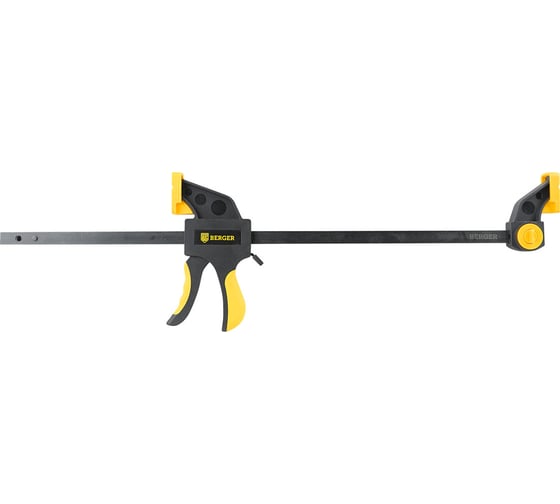Быстрозажимная струбцина BERGER 70*300мм, зажим до 60кг BG1930