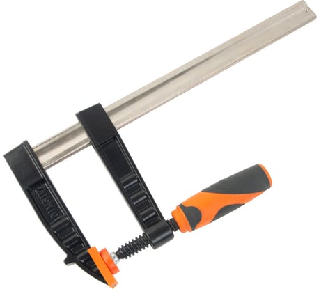 Струбцина F-типа KENDO сталь, 120х300мм, max усилие 4500 Н 40417