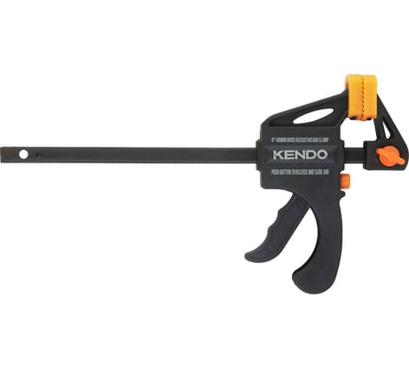 Быстрозажимная струбцина KENDO 100мм/4" 40211