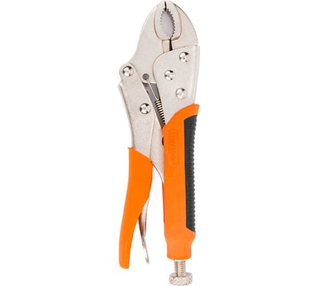 Зажимные клещи KENDO с нескользящей ручкой 180 мм/7" 11602