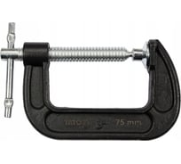 G образная струбцина YATO 75 мм YT-64252