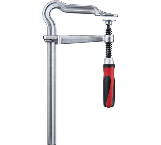 Струбцина BESSEY OMEGA цельнометаллическая 200/100, 5 кН, 2К ручка BE-GM20Z-2K 1