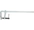Струбцина BESSEY OMEGA цельнометаллическая 500/120, 5 кН, Т-ручка BE-GM50ZK 1