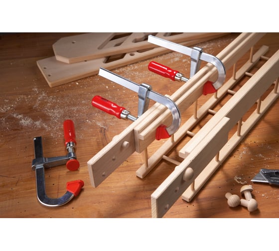 Струбцина BESSEY U-образная лёгкая 100/50, усилие 1.5 кН BE-LMU10-5