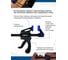 Универсальная струбцина vertextools F-образная, 700мм 2056-700 4
