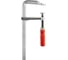 Струбцина BESSEY цельнометаллическая 600/120, 6 кН, деревянная ручка BE-GZ60 1