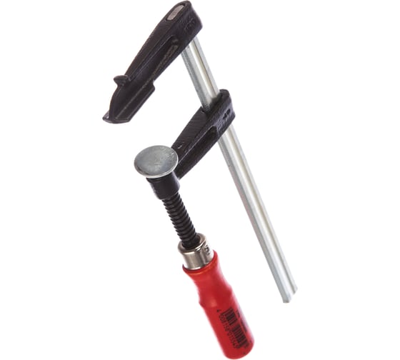 Струбцина BESSEY из ковкого чугуна 150/50, усилие 5.5 кН, с деревянной рукояткой BE-TPN15B5BE