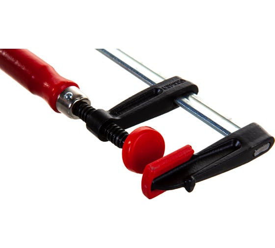 Струбцина BESSEY из ковкого чугуна 150/50, усилие 5.5 кН, с деревянной рукояткой BE-TPN15B5BE