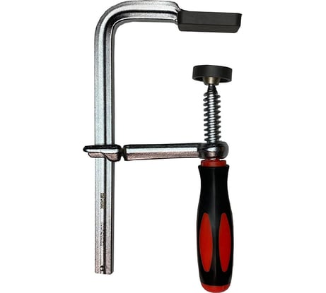 Кованая струбцина WOODWORK F-тип, 160x80 мм, c винтовой рукояткой HFC-1680