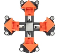 Набор 4-х зажимов WOODWORK для соединения под углом 60, 90 и 120°, пластик CLM-003
