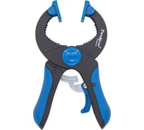 Клещеобразная струбцина РемоКолор пластиковый корпус, рычажный храповой механизм, 8"/200 44-2-020