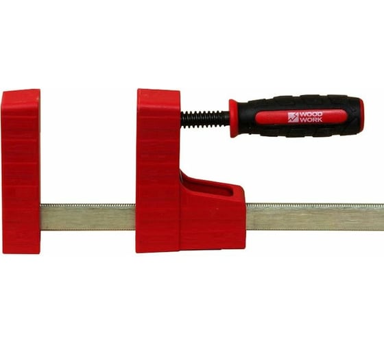 Параллельная струбцина WOODWORK 600x80 мм, усилие прижима 150 кг PCL-6080