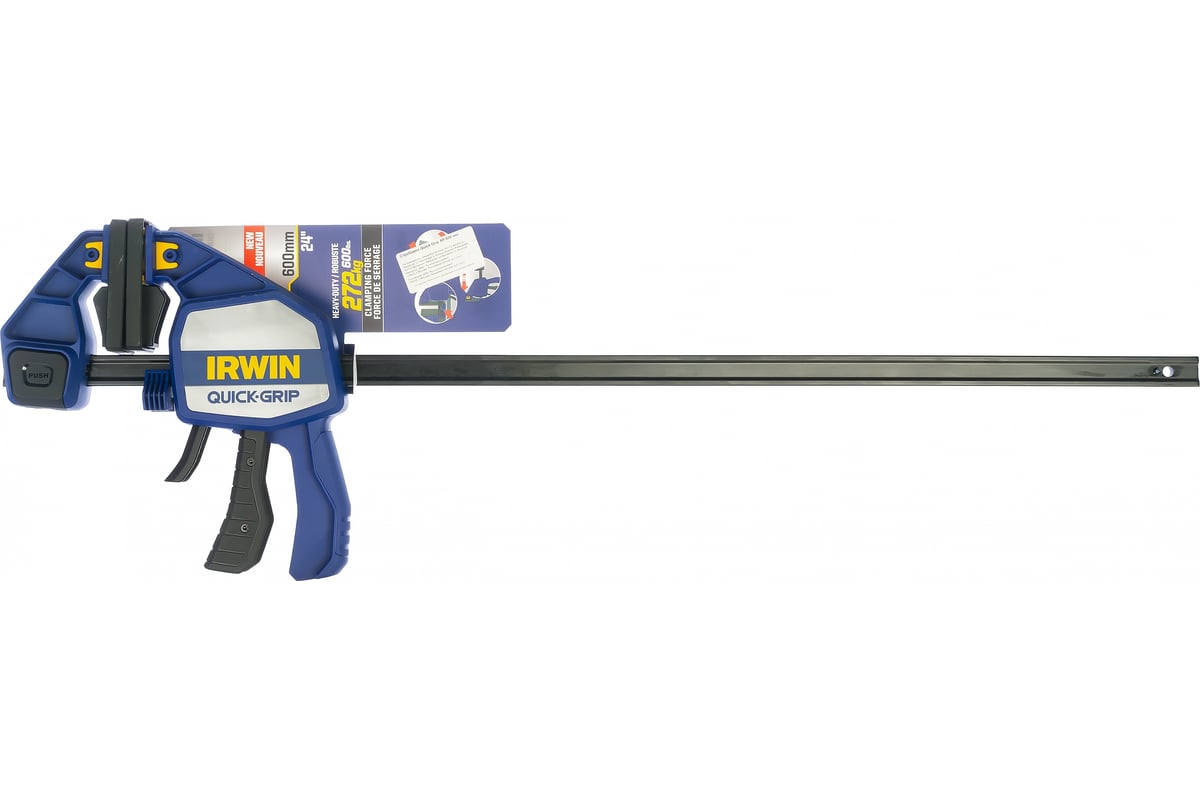 Струбцина Quick Grip XP 600 мм IRWIN 10505945 - выгодная цена, отзывы ...
