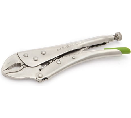 Зажим с фиксатором Дело Техники 220 мм с полукруглым захватом 430250