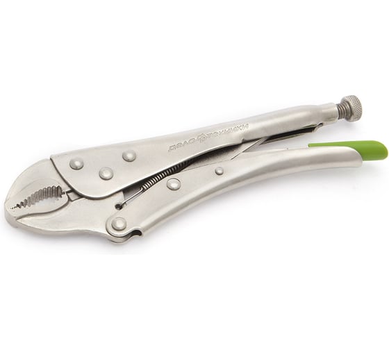 Зажим с фиксатором Дело Техники 220 мм с полукруглым захватом 430250