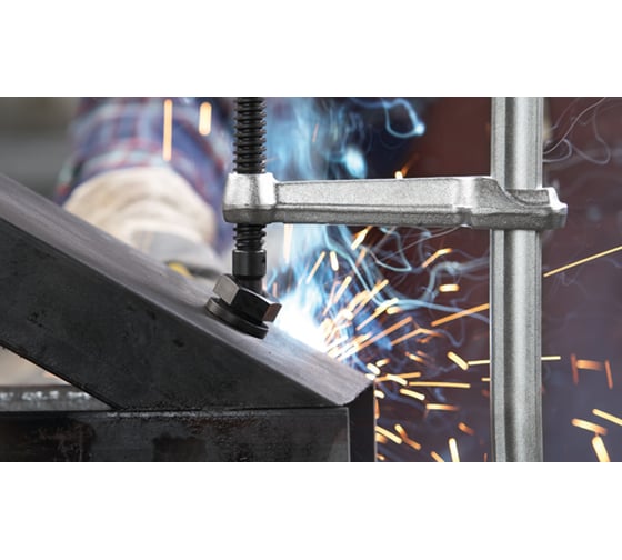 Струбцина BESSEY classiX высокоэффективная 400/140, 11 кН, момент затяжки: 40 Нм, Т-ручка BE-GSM40