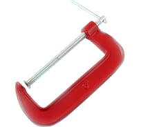 Слесарная G-образная струбцина CNIC LTG7001 25 мм, 1", облегченная 66890