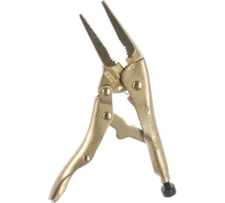 Тонконосый зажим с фиксатором 160мм KING TONY 6315-06