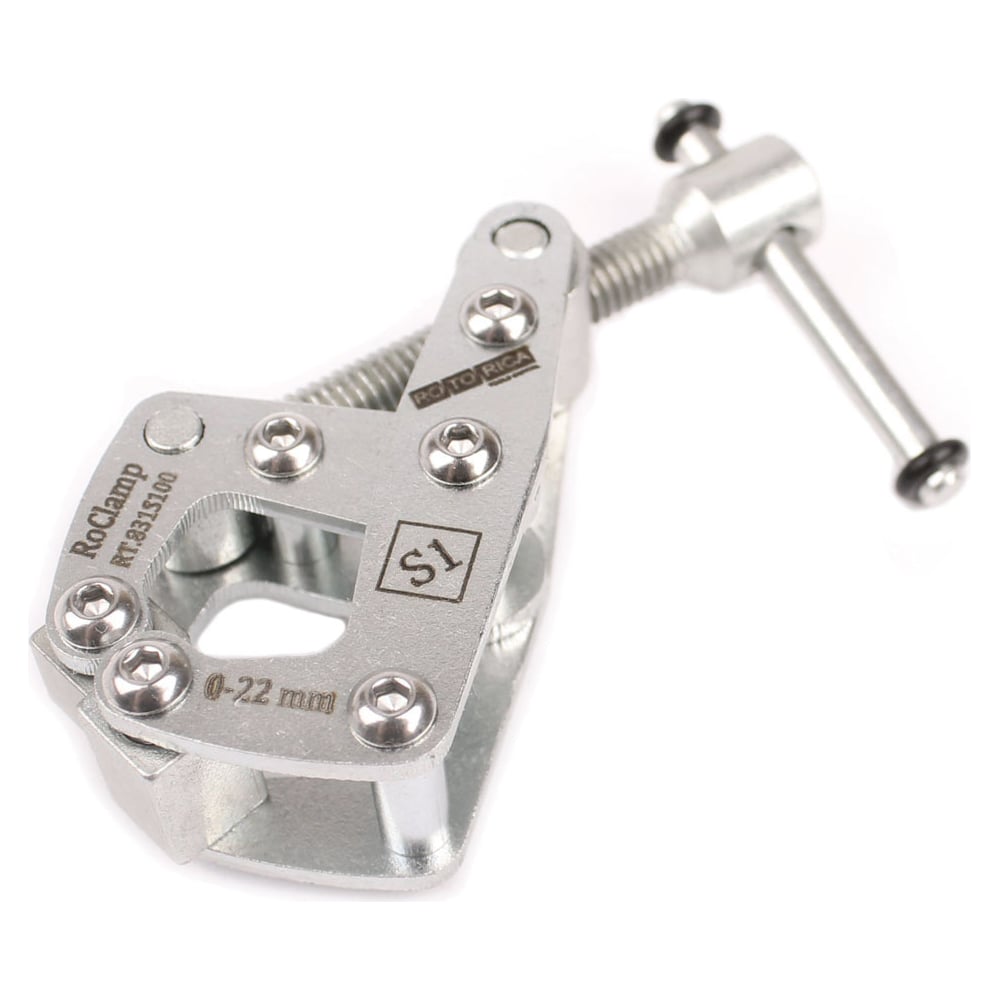 Рычажно-винтовая струбцина Rotorica roclamp s2, раскрытие 50мм RT ...