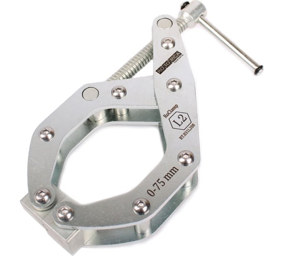 Рычажно-винтовая струбцина Rotorica roclamp l2, раскрытие 75мм RT.831L200 1