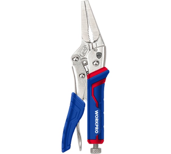 Зажимные клещи WORKPRO 230 мм, 9 дюймов, CR-V, с удлиненным захватом WP231076 1