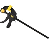 Быстрозажимная пистолетная струбцина DELI dl110112 300x70мм, стальная рама, пластиковые губки, макс.усилие до 750Н 112014