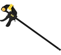 Быстрозажимная пистолетная струбцина DELI dl110118 450x70мм, стальная рама, пластиковые губки, макс.усилие до 750Н 112020