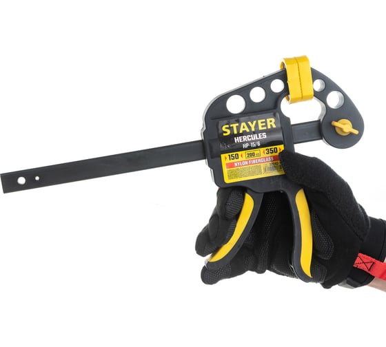Ручная пистолетная струбцина STAYER PROFI 150 мм 32242-15