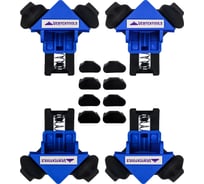 Набор зажимов для угловых соединений vertextools 4 предмет 20-56-4
