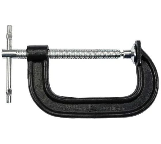 Струбцина VOREL 4" G-образная 38432