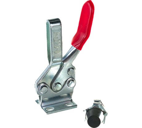 Механический зажим с горизонтальной ручкой, усилие 227кг WOODWORK GH-225-D