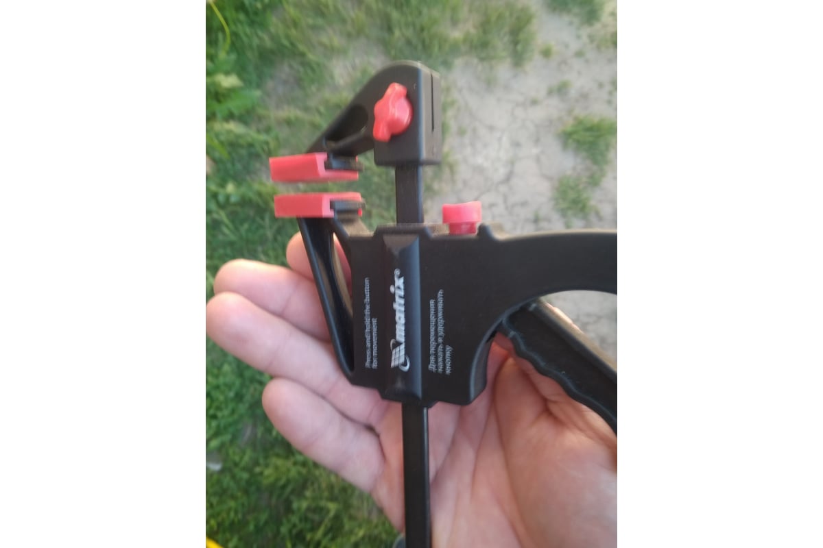 Универсальная F-образная струбцина 200 х 315 х 45 мм, пластмассовый ...